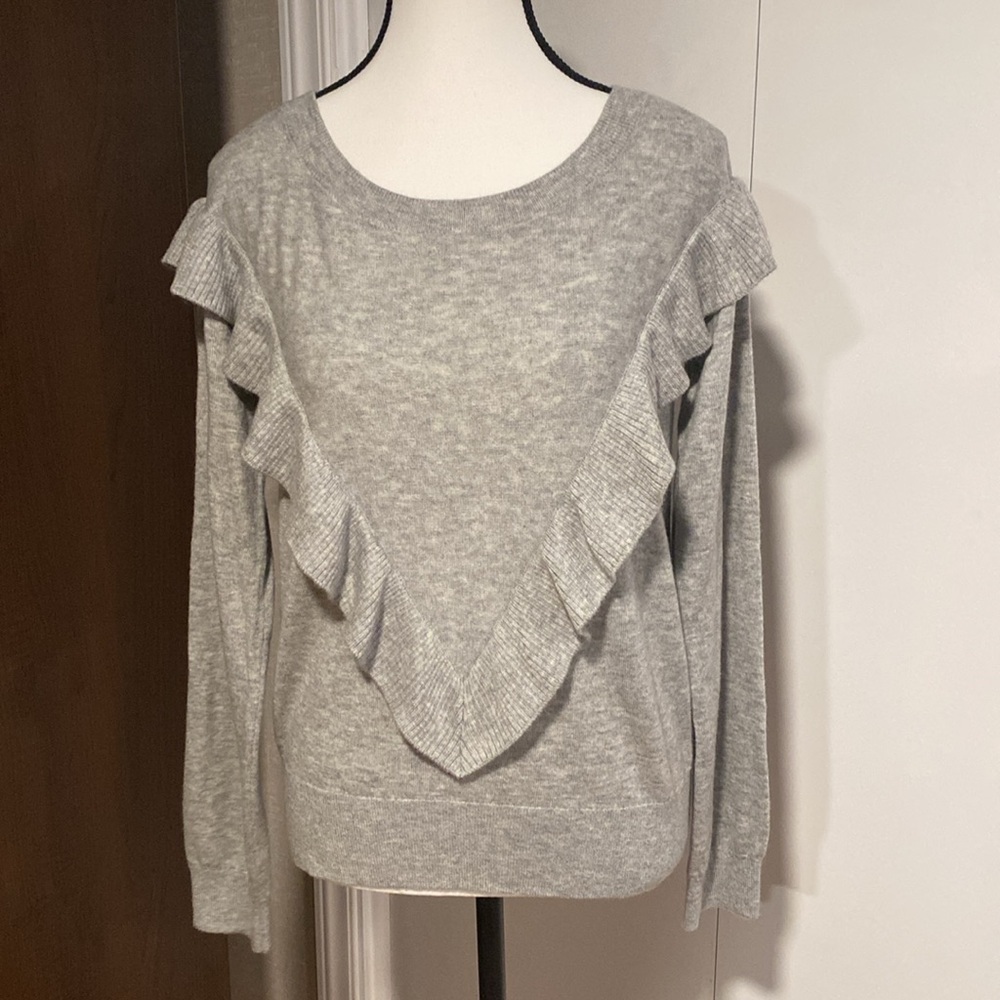 NEW - GAP Ruffle Sweater - Picture 2 of 6